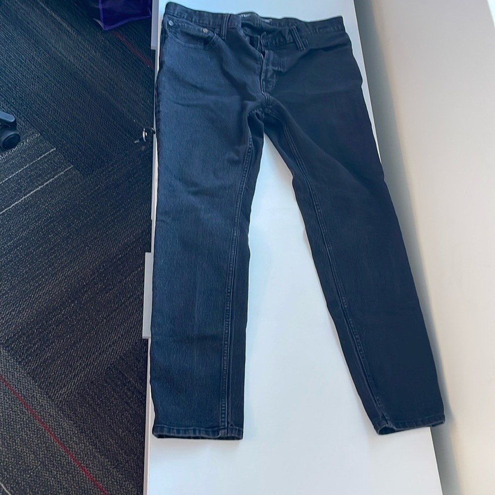 Men’s black jeans